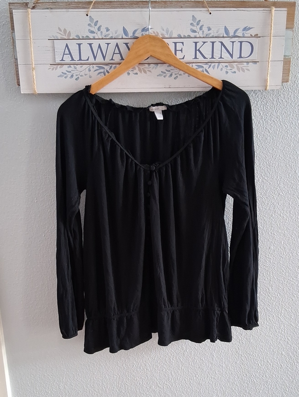4/$13 Old Navy Peasant Top
